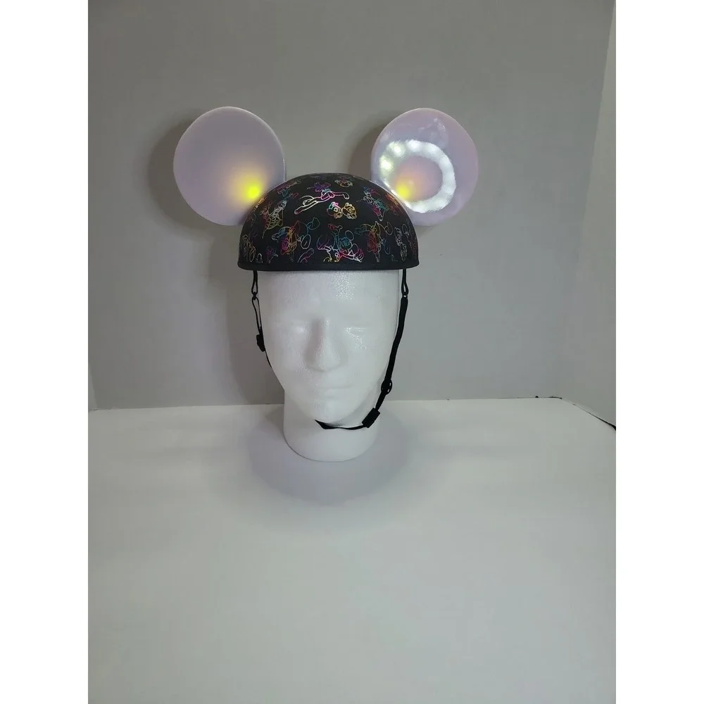Disney Parks Mickey Mouse Ears Hat Light Up World of Color Glow With The Show